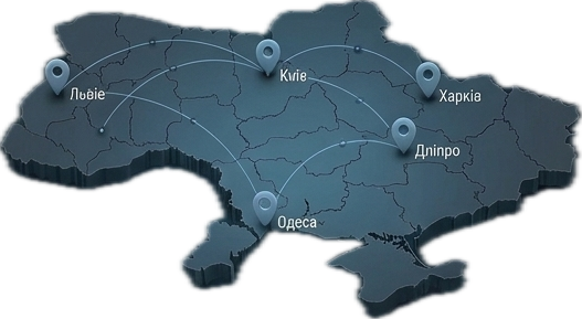 3D Карта України SirenUA